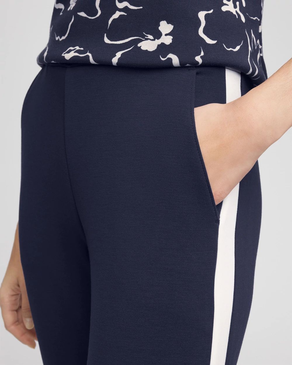 Zenergy® Striped Scuba Pants | Chico's